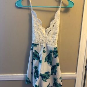 Floral romper